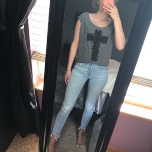 Tilly’s Cross Studded Shirt